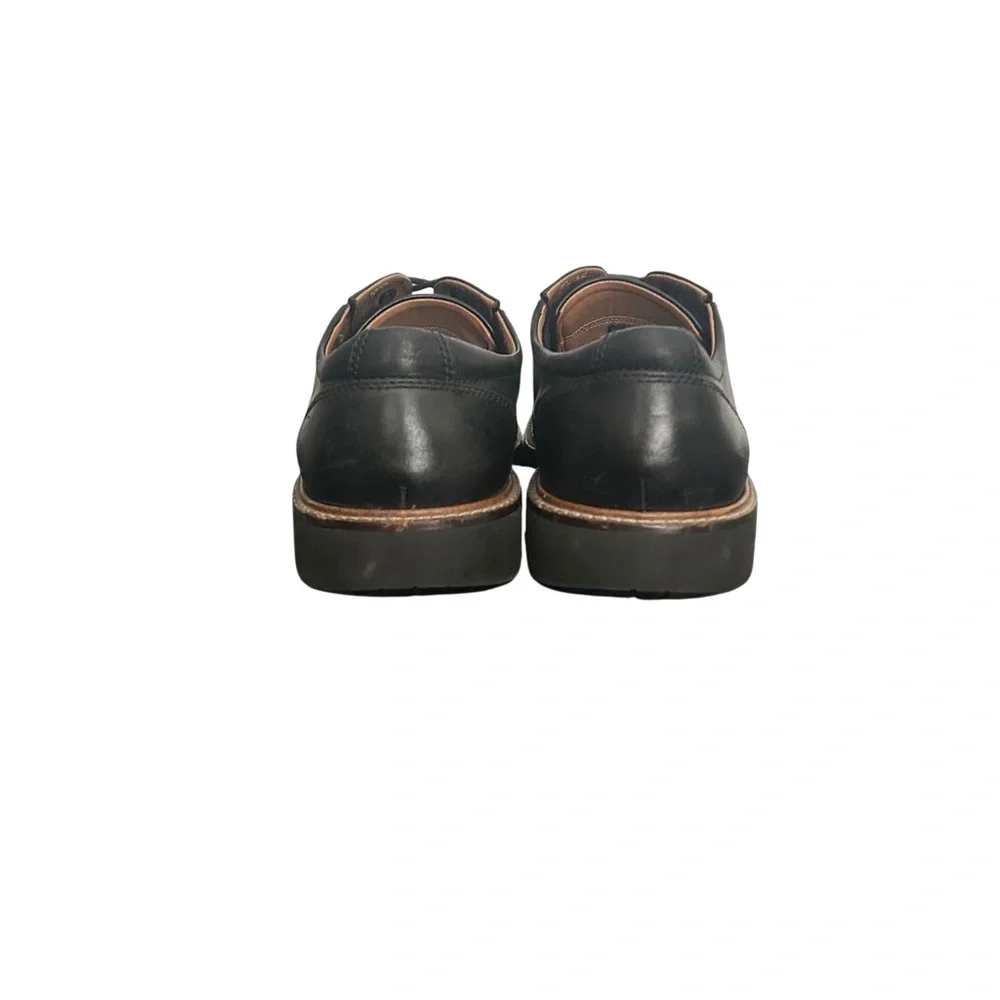 ECCO Men’s Leather Oxford 533254 Black Comfort Shoes Size 11